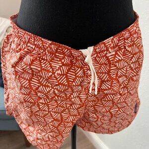 Patagonia Women's Baggies Shorts Nylon Coral elastic draw string Size Small NWT